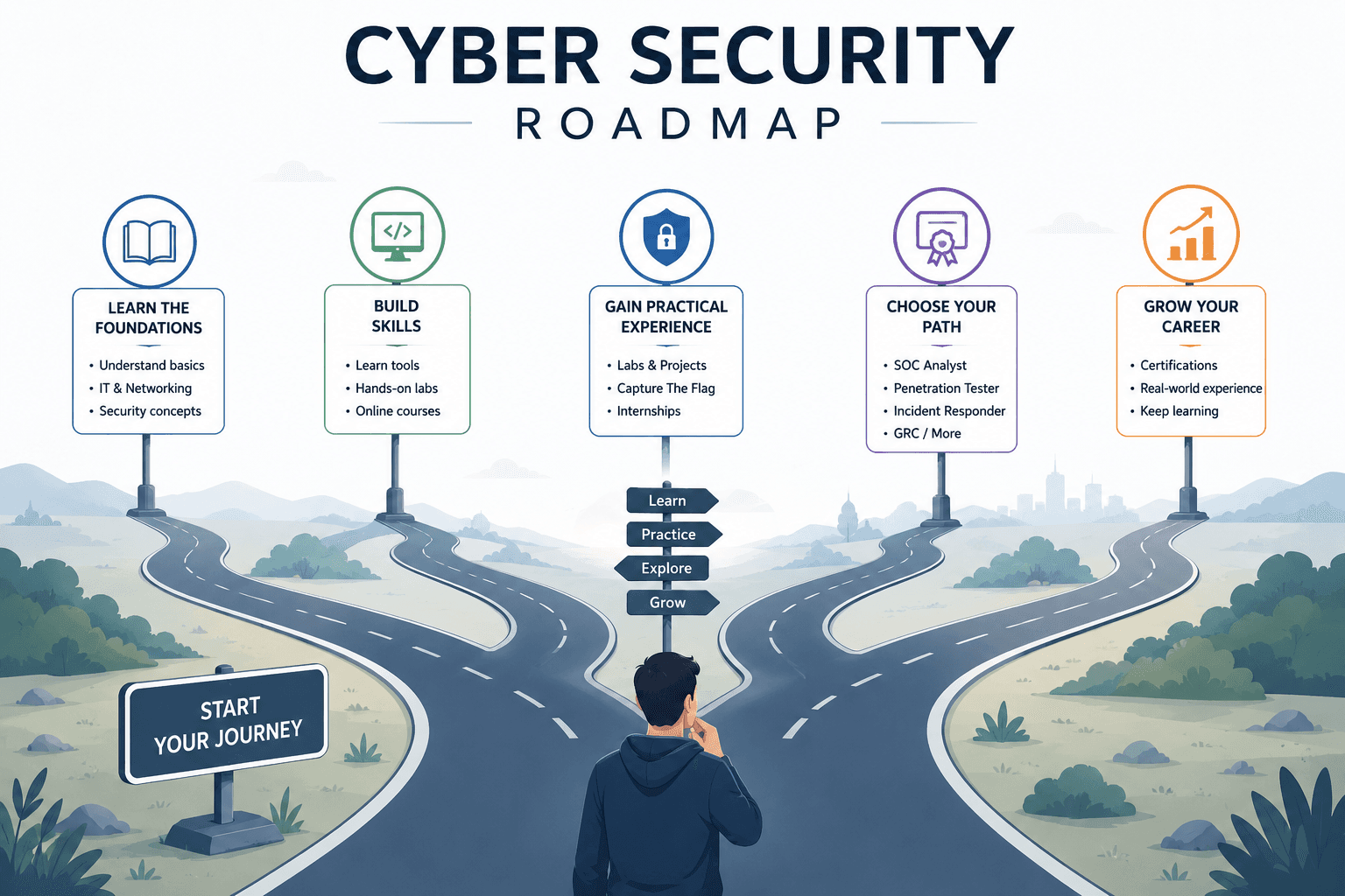 How Beginners Should Start Learning Cybersecurity